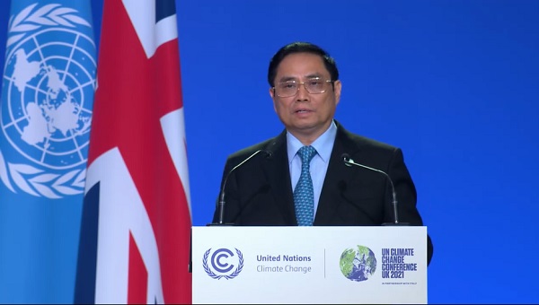Thủ tướng Phạm Minh Chính phát biểu tại COP 26: Ứng phó với biến đổi khí hậu, phục hồi tự nhiên phải trở thành ưu tiên cao nhất trong mọi quyết sách phát triển